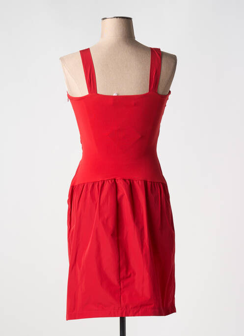Robe courte rouge POUSSIERE D'ETOLE pour femme