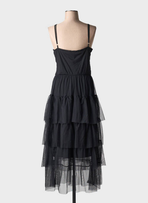 Robe longue noir LA FEE MARABOUTEE pour femme