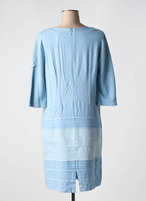 Robe mi-longue bleu ELISA CAVALETTI pour femme