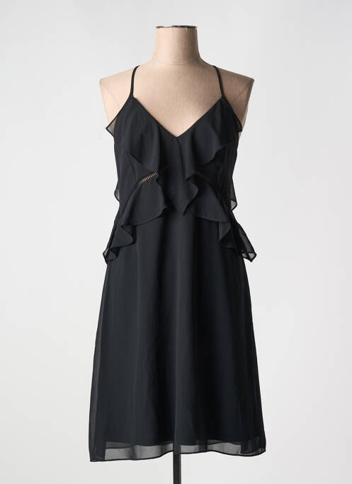 Robe mi-longue noir JUS D'ORANGE pour femme
