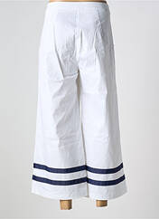 Pantalon 7/8 blanc MALOKA pour femme seconde vue