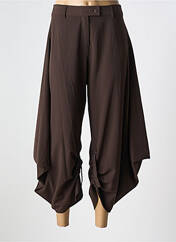 Pantalon 7/8 marron LAUREN VIDAL pour femme seconde vue