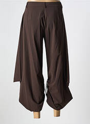 Pantalon 7/8 marron LAUREN VIDAL pour femme seconde vue