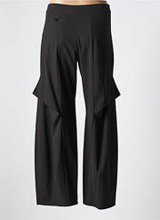 Pantalon droit noir LAUREN VIDAL pour femme seconde vue