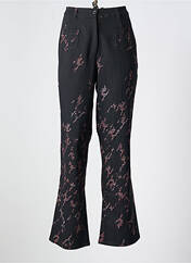 Pantalon droit noir ROSA ROSAM pour femme seconde vue