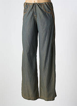 Pantalon flare bleu BANDE ORIGINALE pour femme