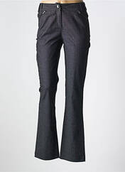 Pantalon flare bleu SALT & PEPPER pour femme seconde vue