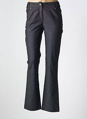 Pantalon flare bleu SALT & PEPPER pour femme