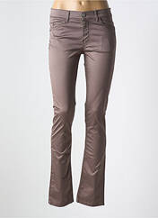 Pantalon slim marron BANDE ORIGINALE pour femme seconde vue