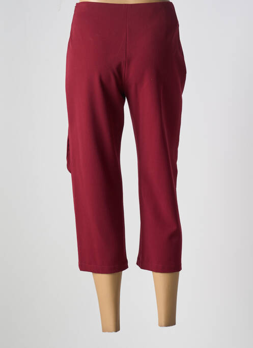 Pantacourt coupe droite rouge COCO MENTHE femme