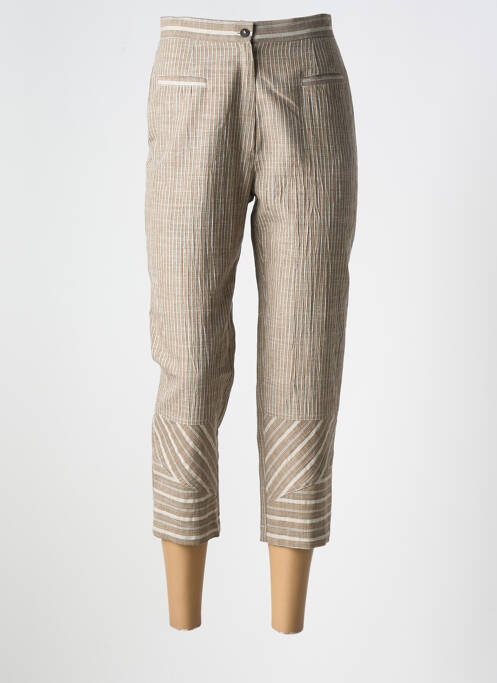 Pantacourt beige ROSA ROSAM pour femme