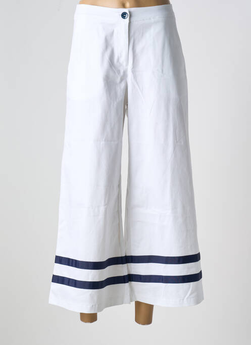 Pantalon 7/8 blanc MALOKA pour femme