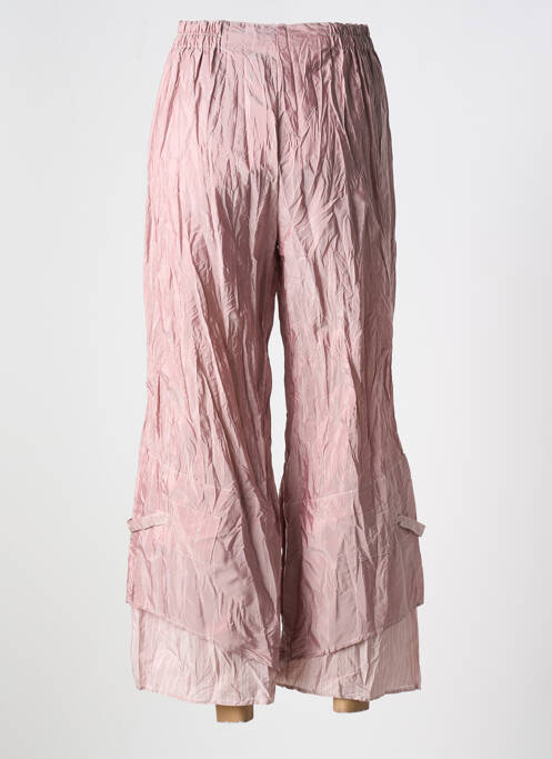 Pantalon 7/8 rose LAUREN VIDAL pour femme