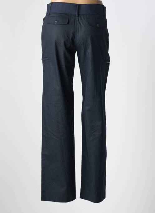 Pantalon droit bleu VERTIGO pour femme