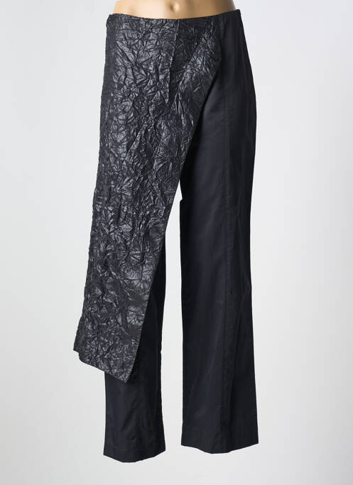 Pantalon droit noir LAUREN VIDAL pour femme