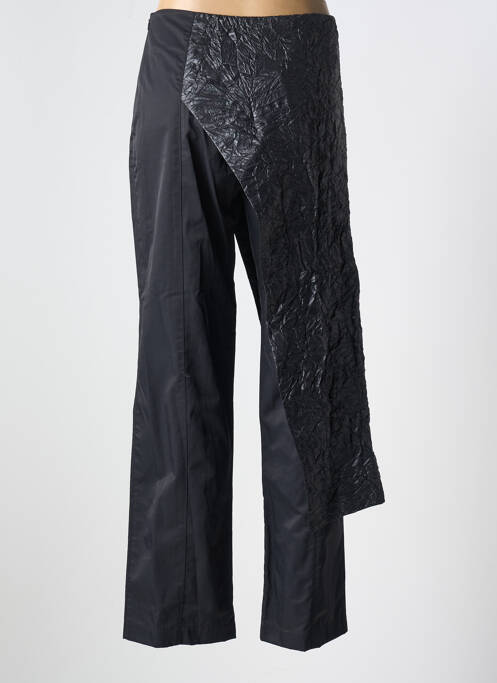 Pantalon droit noir LAUREN VIDAL pour femme