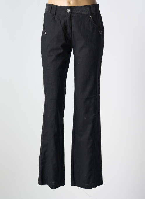 Pantalon droit noir SALT & PEPPER pour femme