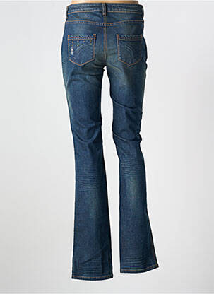 Jeans coupe slim stretch taille normale bleu ONE STEP femme