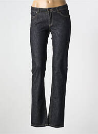 Jeans coupe slim stretch taille normale noir LA FEE MARABOUTEE femme