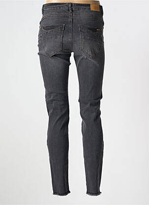 Jeans skinny stretch taille basse noir CREAM femme
