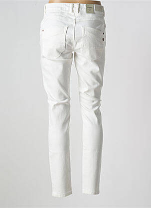 Jeans skinny taille basse taille basse blanc CREAM femme