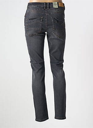 Jeans coupe slim stretch taille normale noir CREAM femme
