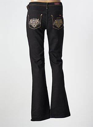 Jean coupe flare stretch noir VERTIGO femme