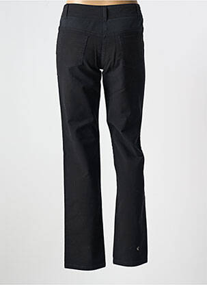 Pantalon droit stretch taille normale noir POUSSIERE D'ETOLE femme