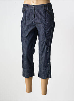 Pantacourt taille normale taille normale bleu SALT & PEPPER femme