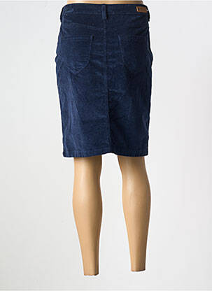 Jupe mi-longue stretch bleu IMPAQT femme