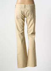 Jeans bootcut beige E.LOCO pour femme seconde vue