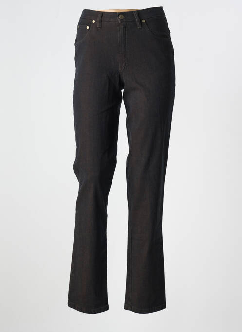 Jeans coupe slim marron ROSA ROSAM pour femme