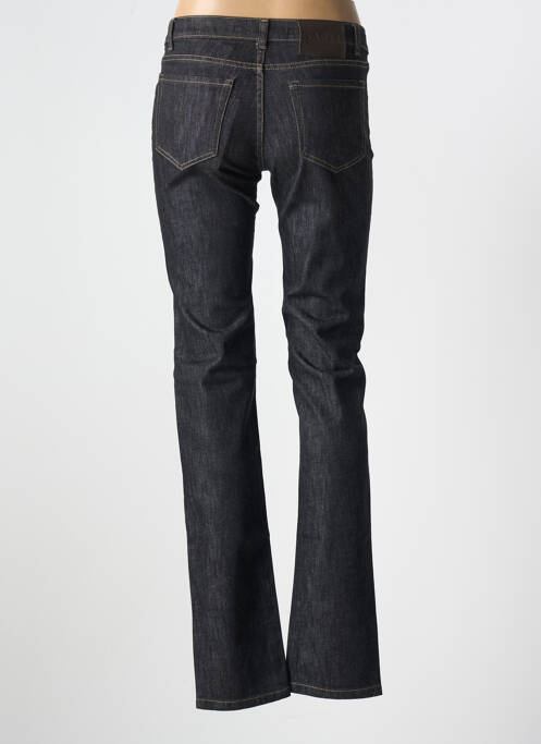 Jeans coupe slim noir LA FEE MARABOUTEE femme