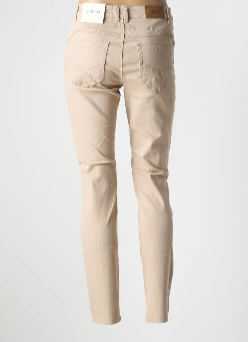 Jeans skinny beige CREAM pour femme