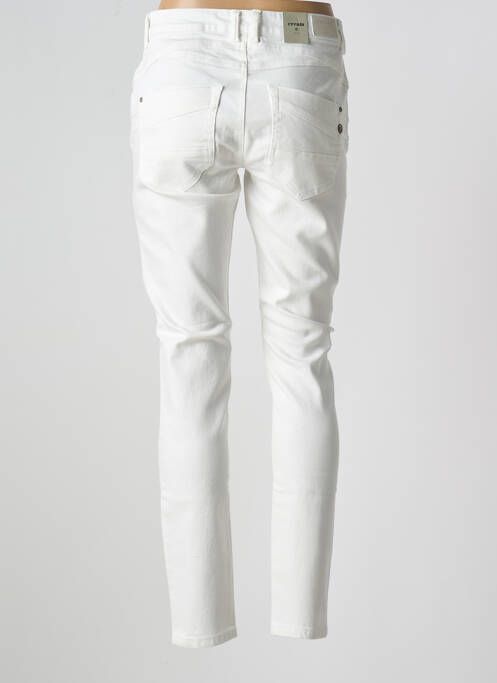 Jeans skinny blanc CREAM pour femme