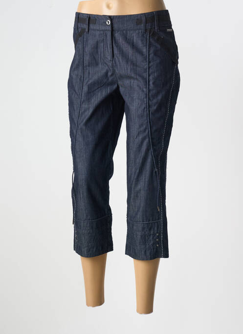 Pantacourt bleu SALT & PEPPER pour femme