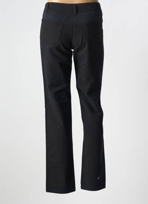 Pantalon droit noir POUSSIERE D'ETOLE pour femme