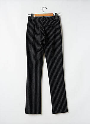 Pantalon droit stretch taille normale noir VERTIGO femme