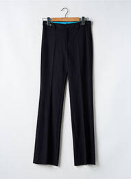 Pantalon droit stretch taille normale noir VERTIGO femme