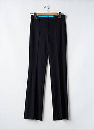 Pantalon droit stretch taille normale noir VERTIGO femme