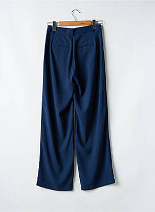 Pantalon large tissage crêpe taille normale bleu CREAM femme
