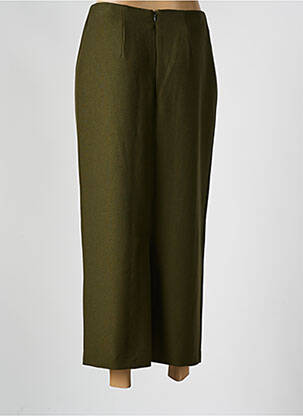 Jupe longue fermeture zippée au dos vert COCO MENTHE femme