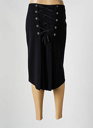 Jupe mi-longue taille normale noir BLUS&BLUS femme