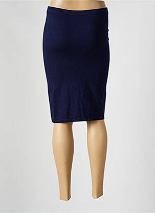 Jupe mi-longue taille normale bleu SPARKLE BY ETINCELLE femme