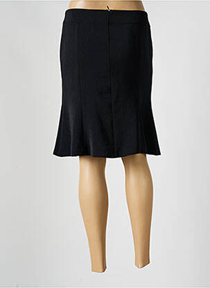 Jupe mi-longue coupe évasée noir VERTIGO femme