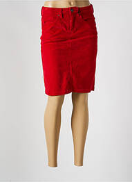 Jupe mi-longue taille normale rouge IMPAQT femme