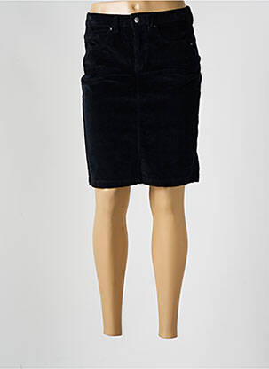Jupe mi-longue stretch noir IMPAQT femme