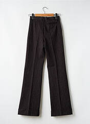 Pantalon droit noir VERTIGO pour femme seconde vue