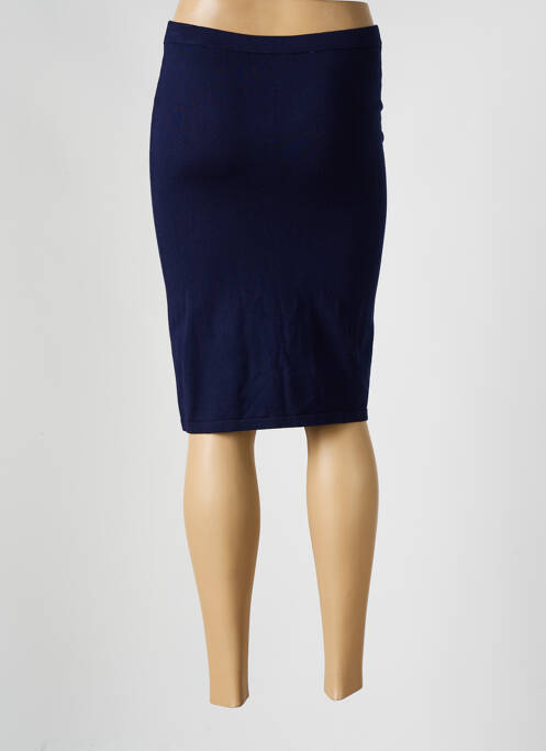 Jupe mi-longue bleu SPARKLE BY ETINCELLE pour femme