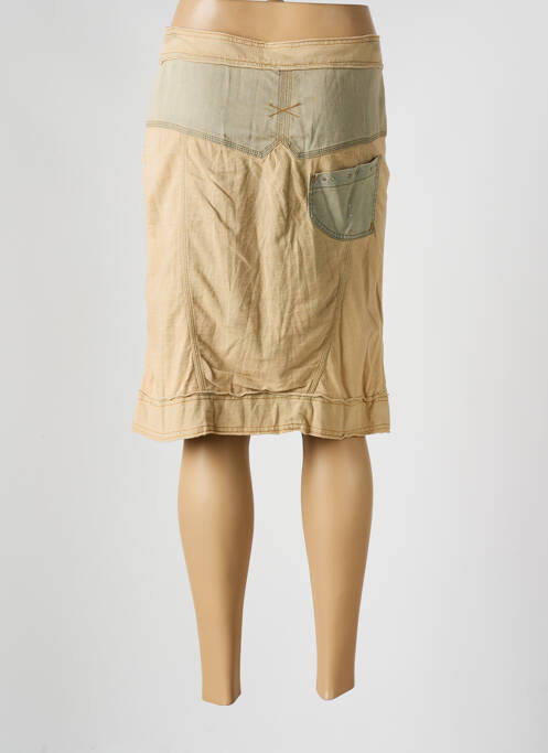 Jupe mi-longue marron ELISA CAVALETTI pour femme